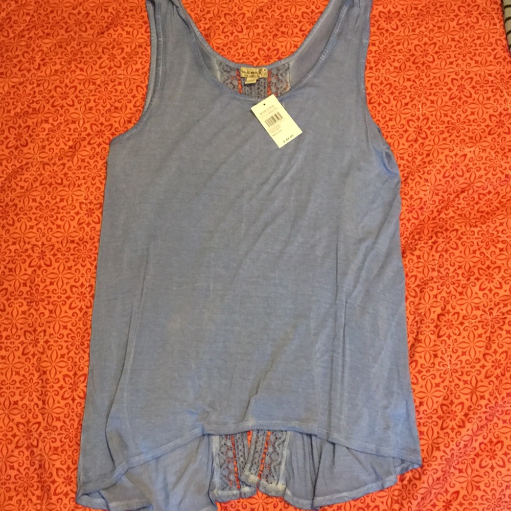 One World Blue Tank Top